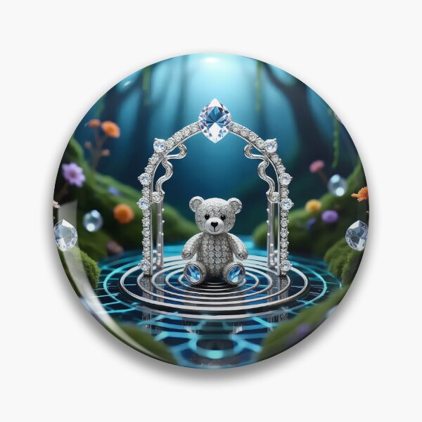 Item preview, Teddy bear in a fantasy world  designed and sold by Nomad-Maynard.