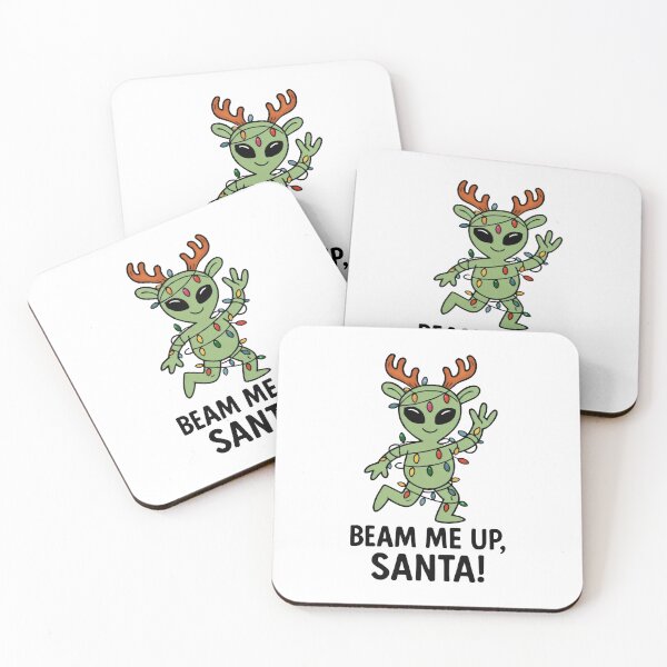 Item preview, An alien for Christmas. designed and sold by MyHappyArtShop.