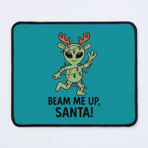 Item preview, An alien for Christmas. designed and sold by MyHappyArtShop.
