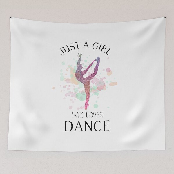 Item preview, Just A Girl Who Loves Dance designed and sold by Jenn Graham.