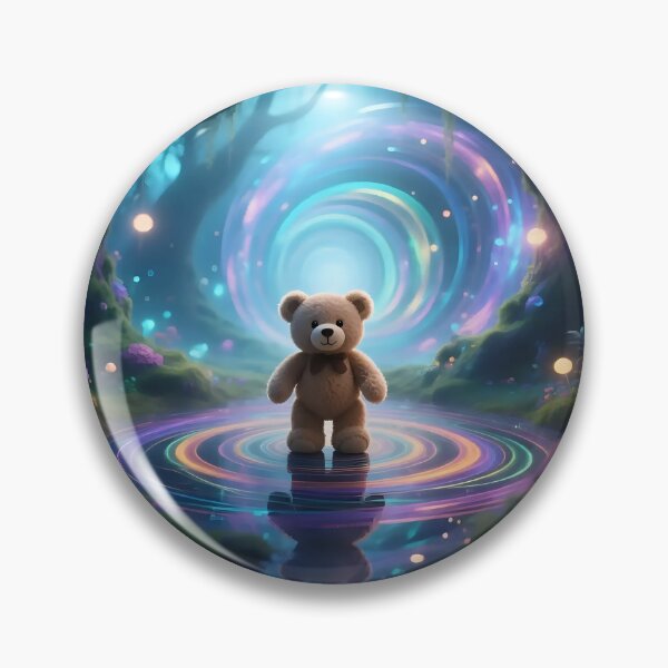 Item preview, Teddy bear in a fantasy world  designed and sold by Nomad-Maynard.