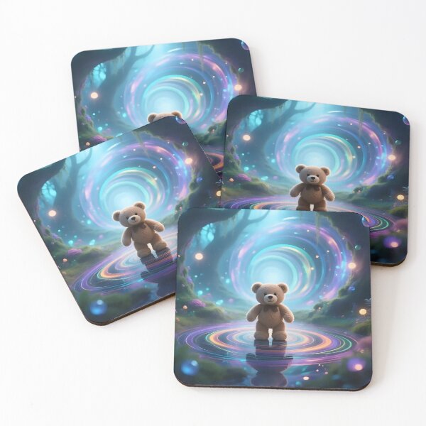 Item preview, Teddy bear in a fantasy world  designed and sold by Nomad-Maynard.
