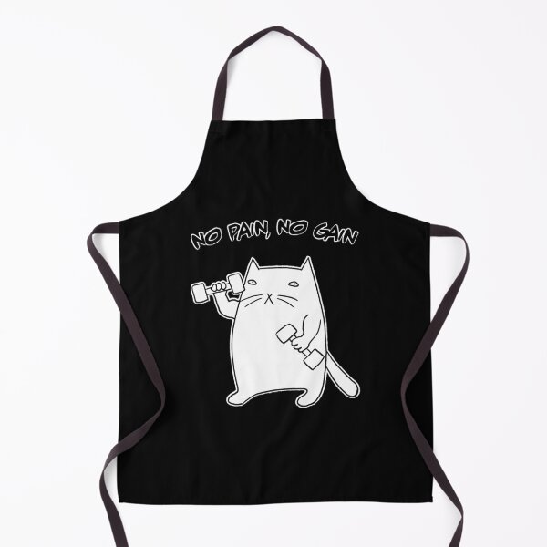 Item preview, Cat with dumbbells designed and sold by eri-morie.