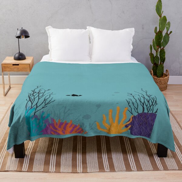 Item preview, Minimalist Underwater Scene designed and sold by mari0n980.