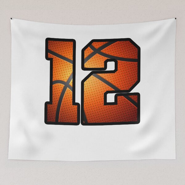 Item preview, Basketball Birthday 12 Sports Number Twelve Design designed and sold by JRRTs.