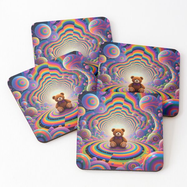 Item preview, Teddy bear in a fantasy world  designed and sold by Nomad-Maynard.