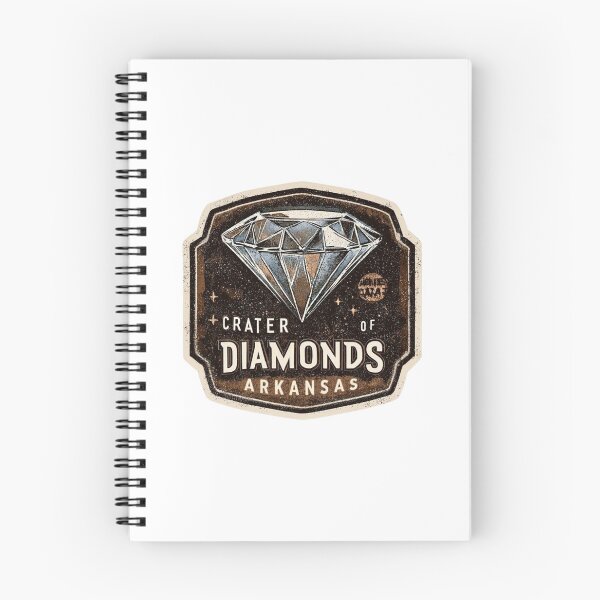 Item preview, Vintage Crater of Diamonds Arkansas State Park Diamond Mining   Adventure Badge designed and sold by Blurbean.