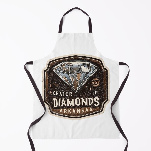 Item preview, Vintage Crater of Diamonds Arkansas State Park Diamond Mining Adventure Badge designed and sold by Blurbean.