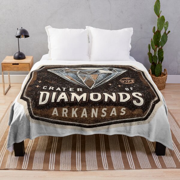 Item preview, Vintage Crater of Diamonds Arkansas State Park Diamond Mining Adventure Badge designed and sold by Blurbean.