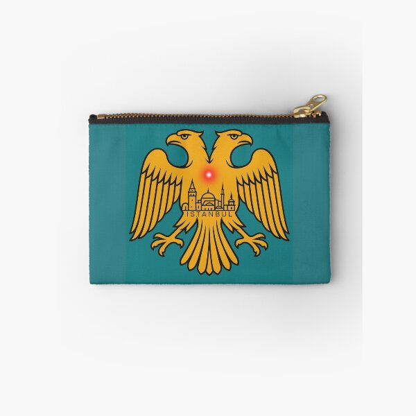 Item preview, Byzantine Double-Headed Eagle Istanbul Skyline Art | Eastern & Western Symbolism   designed and sold by asliberry.