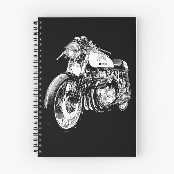 Item preview, Vintage Motorcycle  designed and sold by Sketch-Shack.