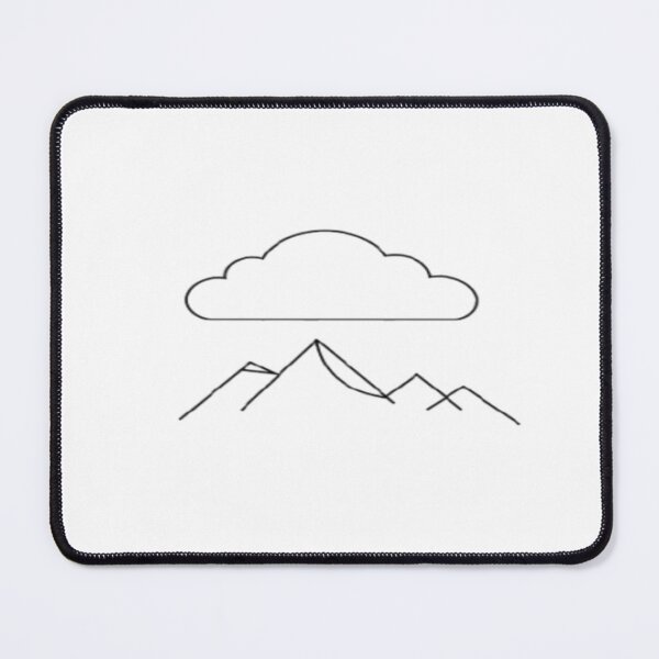 Item preview, Minimalist Cloud & Mountains designed and sold by mari0n980.