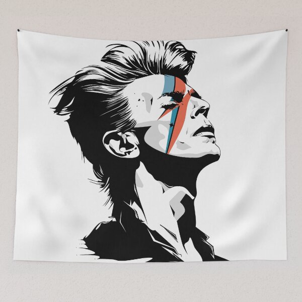 Item preview, David Bowie STARMAN Vector Art designed and sold by reznieh.