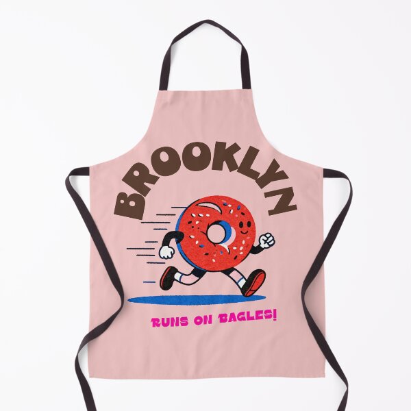 Item preview, Brooklyn Runs on Bagels designed and sold by GreenKaiju studio.