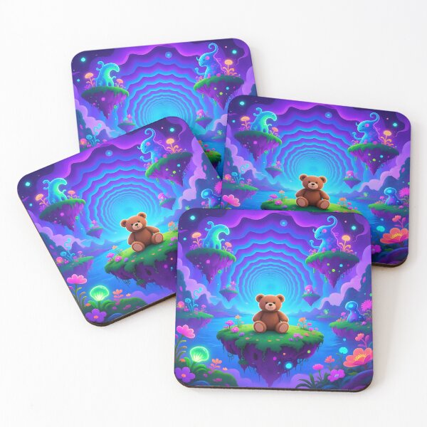 Item preview, Teddy bear in a fantasy world  designed and sold by Nomad-Maynard.