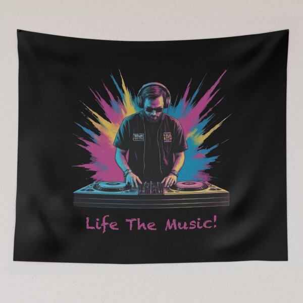 Item preview, Life The Music Design For Music Lovers designed and sold by 140bpmmusic.