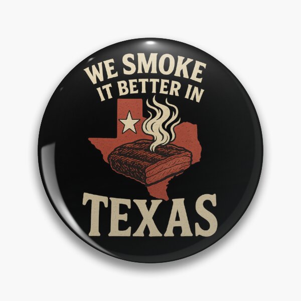 Item preview, We Smoke It Better in Texas – Bold BBQ Pride T-Shirt designed and sold by jnct-shirts.