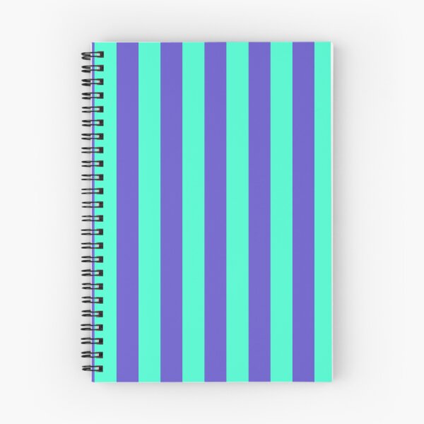 Item preview,  Deep Violet With Bright Aquamarine stripes. designed and sold by Designfs.