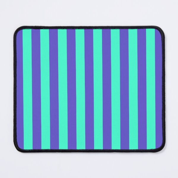 Item preview,  Deep Violet With Bright Aquamarine stripes. designed and sold by Designfs.
