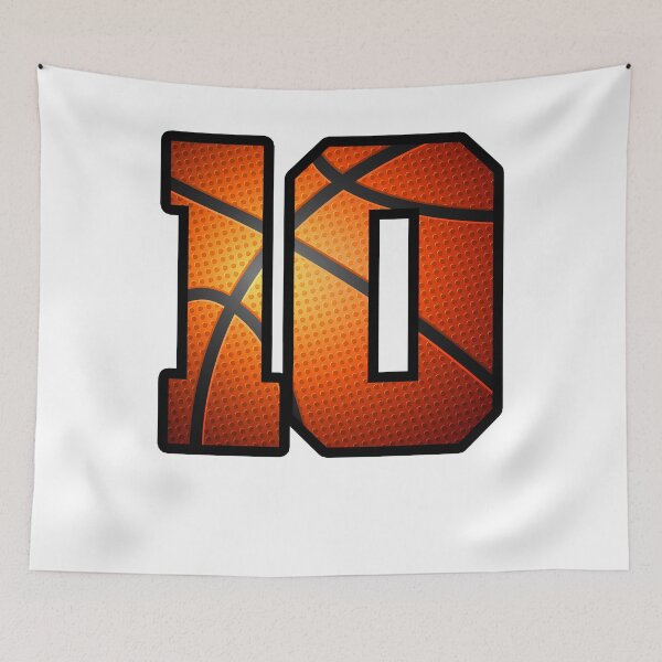 Item preview, Basketball Birthday 10 Sports Number Ten Design designed and sold by JRRTs.