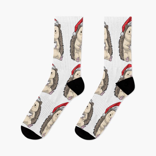 Item preview, Hedgehog Christmas Coffee designed and sold by Snabdesign84.