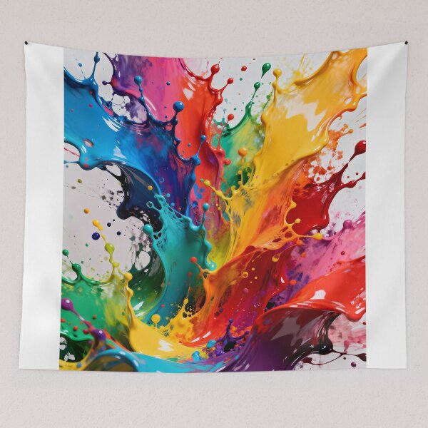 Item preview, Rainbow Color Paint  designed and sold by SuperAIstar.