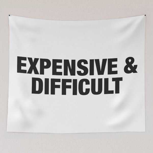 Item preview, EXPENSIVE & DIFFICULT designed and sold by oddwonders.