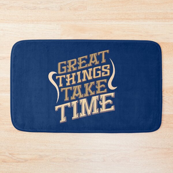 Item preview, Great Things Take Time | Patience, Perseverance & Long-Term Success Mantra designed and sold by Maltachi Designs.