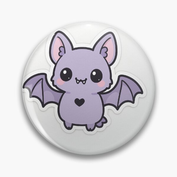 Item preview, Kawaii Playful Bat Sticker designed and sold by StickMint.