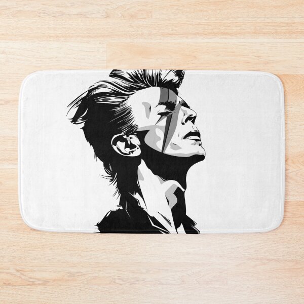 Artikelvorschau, David Bowie STARMAN Black&White – Vector Art entworfen und verkauft von reznieh.