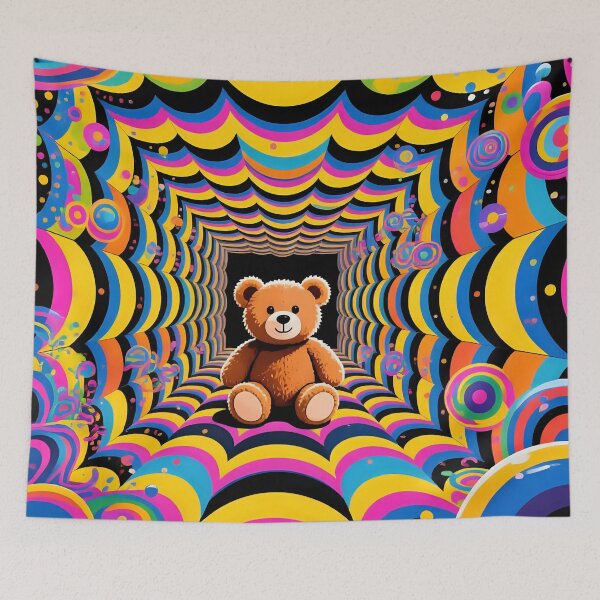 Item preview, Teddy bear in a fantasy world  designed and sold by Nomad-Maynard.