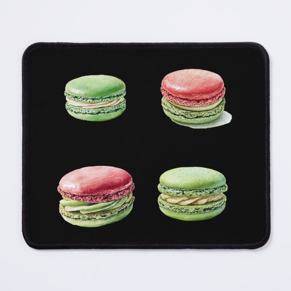 Item preview, Red and green Christmas macron cookies designed and sold by MendaciousMina.