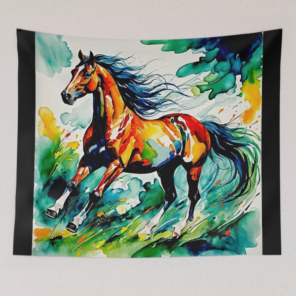 Item preview, Thoroughbred horse Colorful version#7 designed and sold by Helios Be. Lavsh.