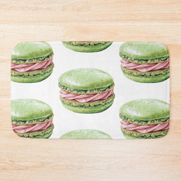 Item preview, Green and pink macron cookie designed and sold by MendaciousMina.
