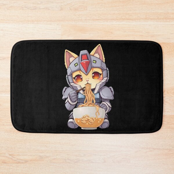 Item preview, RAMEN CAT GUNDAM designed and sold by WolfmanProphecy.