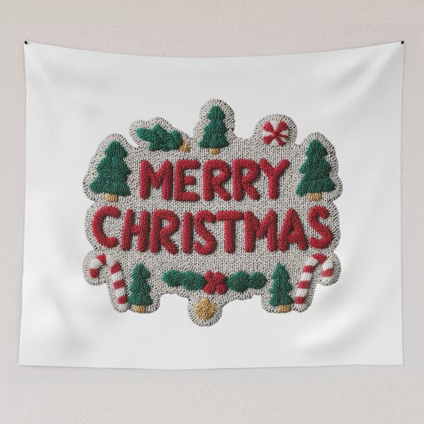 Item preview, Embroidery Merry Christmas yarn stitch art designed and sold by olenapetol.