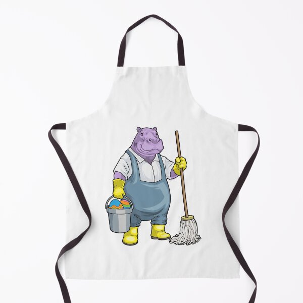 Item preview, Hippo Easter Cleaning designed and sold by Snabdesign84.