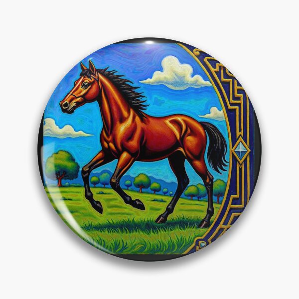 Item preview, Thoroughbred horse Colorful version#8 designed and sold by Helios Be. Lavsh.