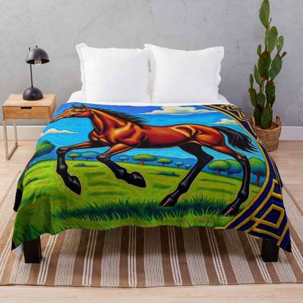 Item preview, Thoroughbred horse Colorful version#8 designed and sold by Helios Be. Lavsh.