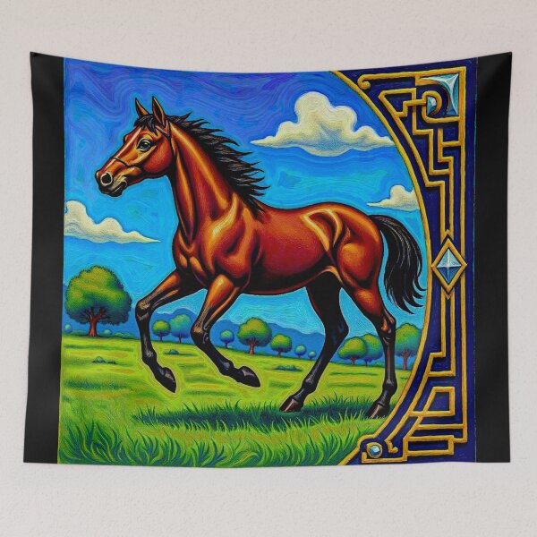 Item preview, Thoroughbred horse Colorful version#8 designed and sold by Helios Be. Lavsh.