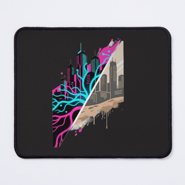 Item preview, Cyberpunk Dilapidated City Design designed and sold by Nourfashion29.