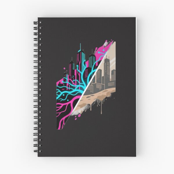 Item preview, Cyberpunk Dilapidated City Design designed and sold by Nourfashion29.