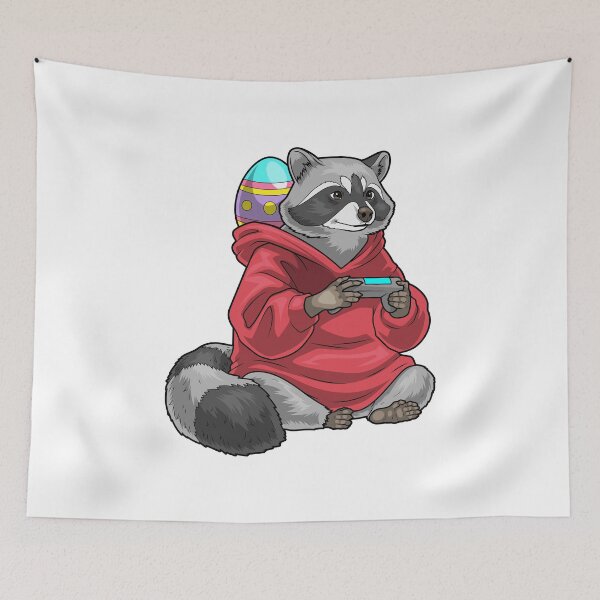 Item preview, Raccoon Easter Gamer designed and sold by Snabdesign84.
