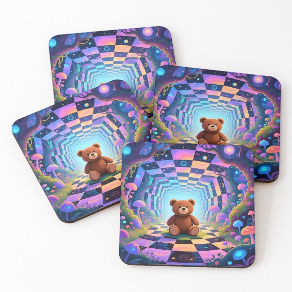 Item preview, Teddy bear in a fantasy world  designed and sold by Nomad-Maynard.