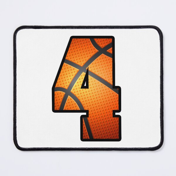 Item preview, Basketball Birthday 4 Sports Number Four Design designed and sold by JRRTs.