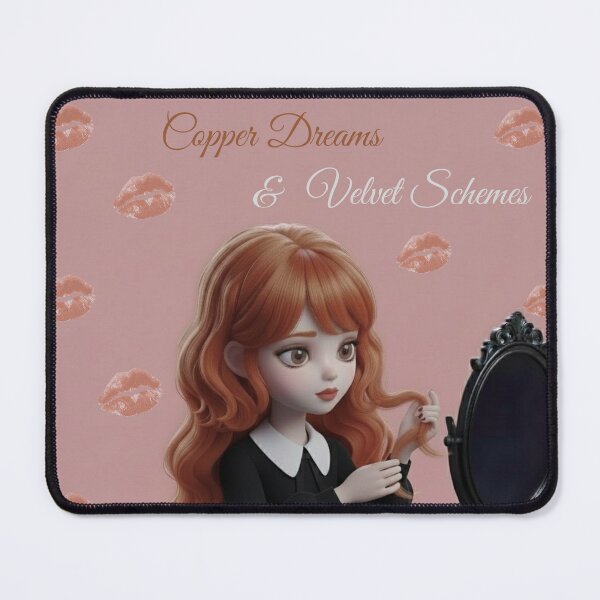 Item preview, Copper Dreams & Velvet Schemes: Aesthetic Girly Art designed and sold by UmbraLace.