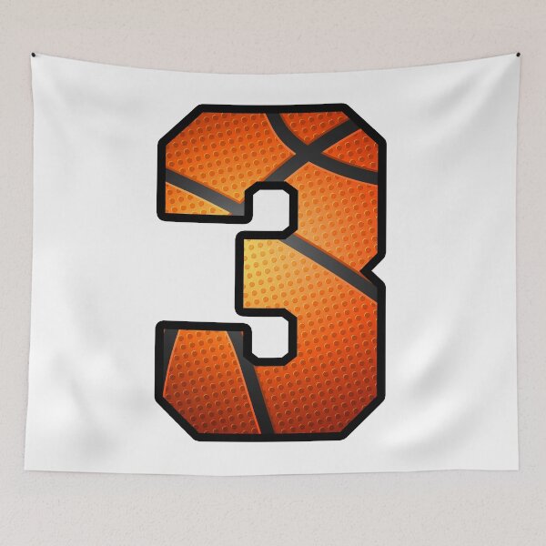 Item preview, Basketball Birthday 3 Sports Number Three Design designed and sold by JRRTs.