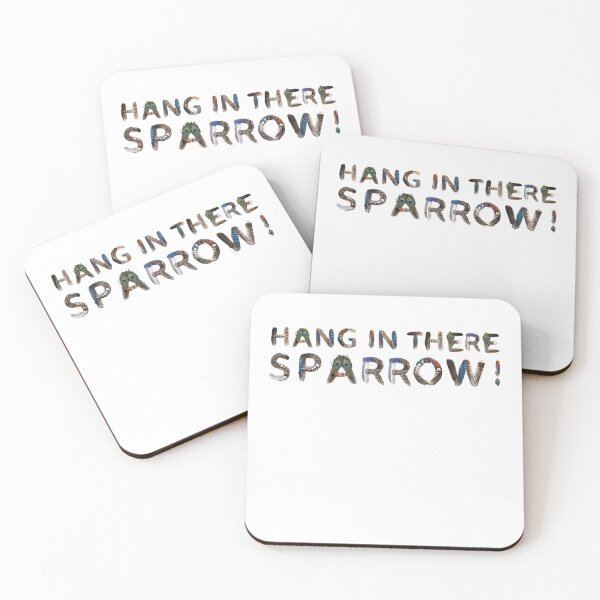 Item preview, Bird Memes - HANG IN THERE SPARROW! designed and sold by nature. electrified..