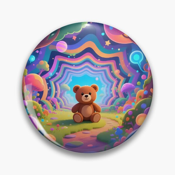 Item preview, Teddy bear in a fantasy world  designed and sold by Nomad-Maynard.
