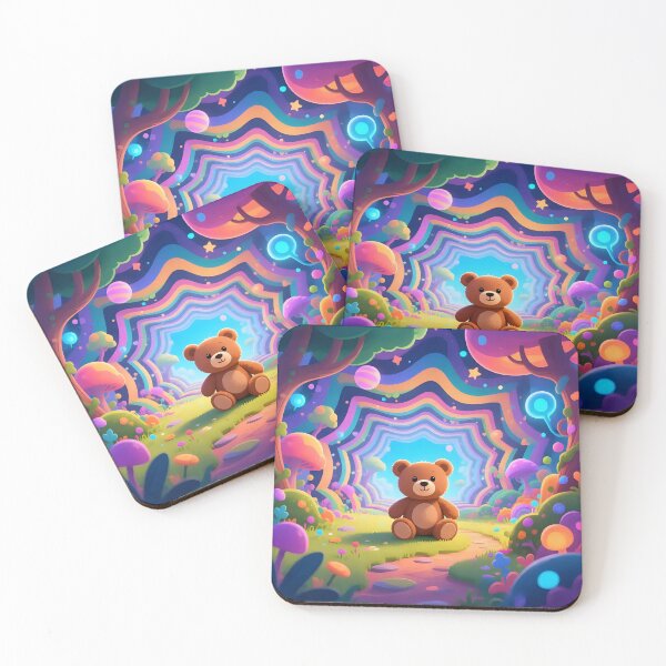 Item preview, Teddy bear in a fantasy world  designed and sold by Nomad-Maynard.